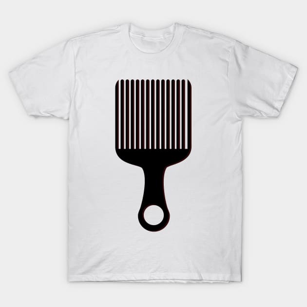 Afro Comb T-Shirt by 4thesoul